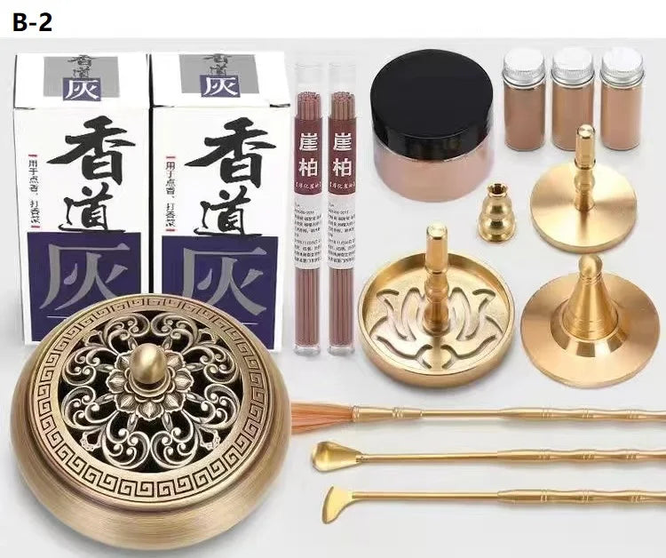 Kit d’Encens Traditionnel “Art du Rituel” – L’Art Ancestral au Service de Votre Calme Intérieur
