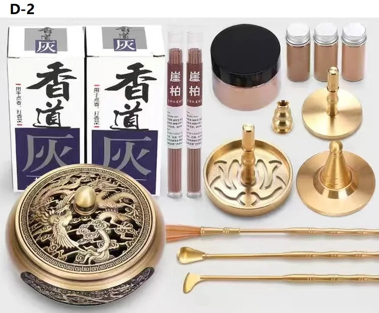 Kit d’Encens Traditionnel “Art du Rituel” – L’Art Ancestral au Service de Votre Calme Intérieur